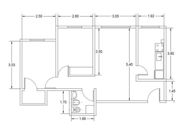 Vendo departamento 3 ambientes