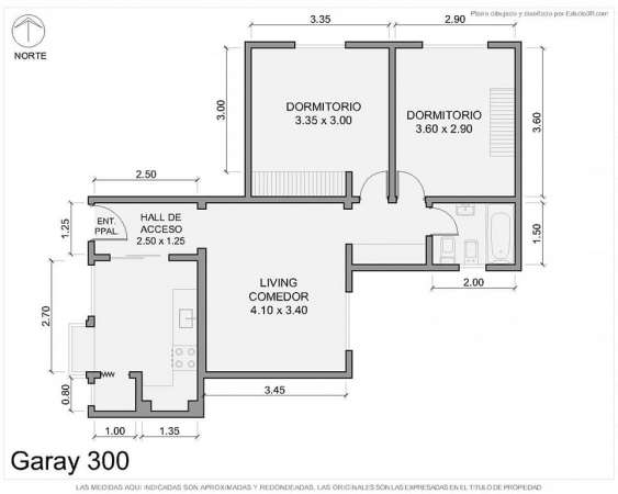 Departamento en corazon de San Telmo - Av. Juan de Garay 300 sin comisiones