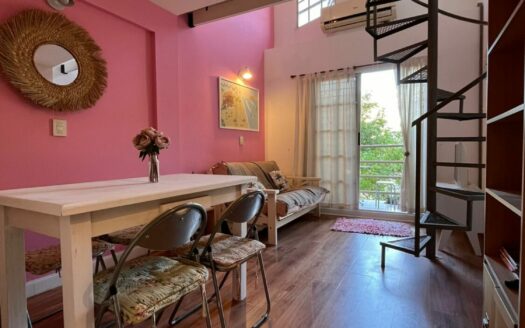 Duplex 2amb Amoblado Balcon Al Frente en Colegiales