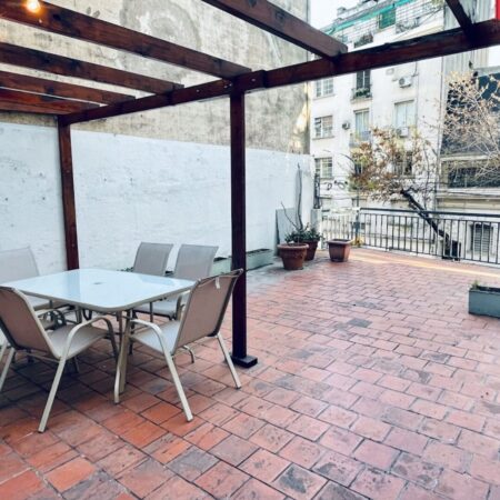 Alquiler 3 ambientes con terraza de 50mts2