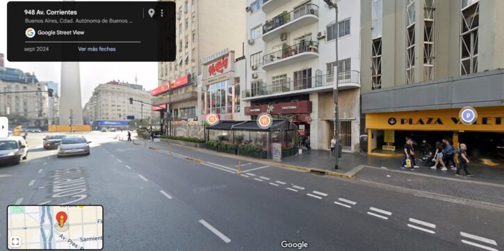 MONOAMBIENTE en Av. Corrientes al 900 CABA