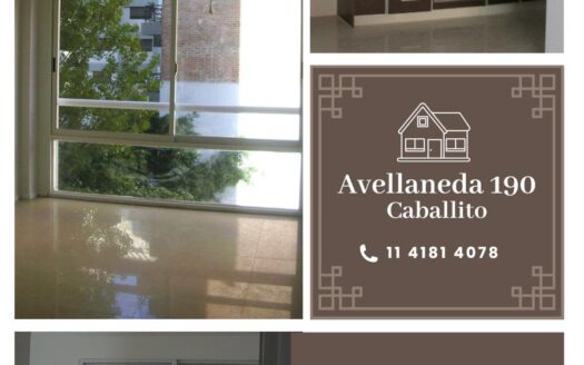 DUEÑO ALQUILA – DOS AMBIENTES – CABALLITO Avellaneda 190 / SUSPENDIDO