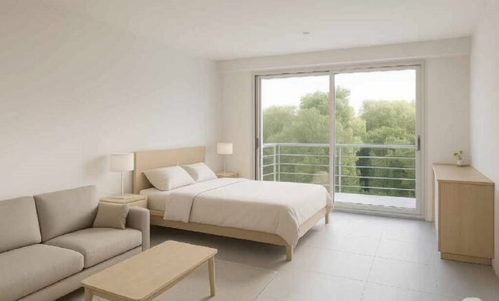Monoambiente Moderno en Belgrano – Balcón | Luz Natural | Amenities | Pintado