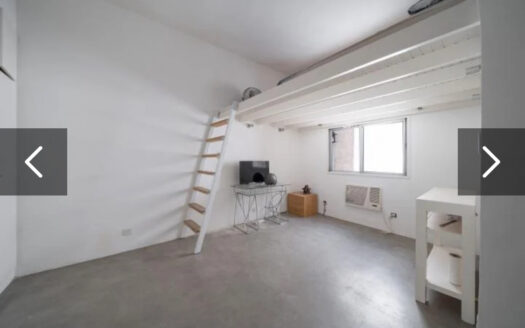 Departamento de 1 ambiente con entre piso
