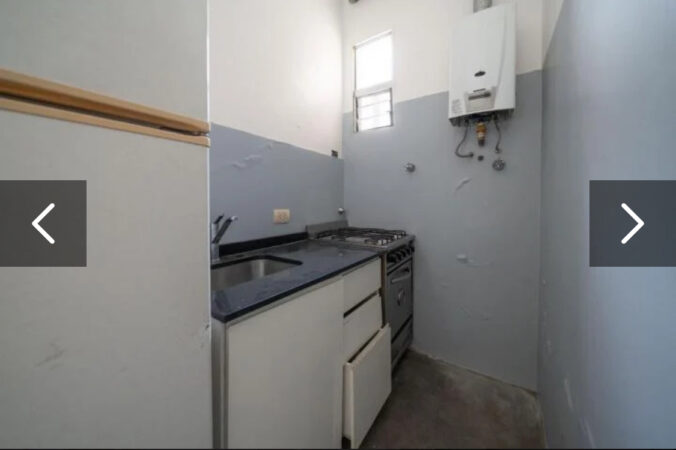 Departamento de 1 ambiente con entre piso