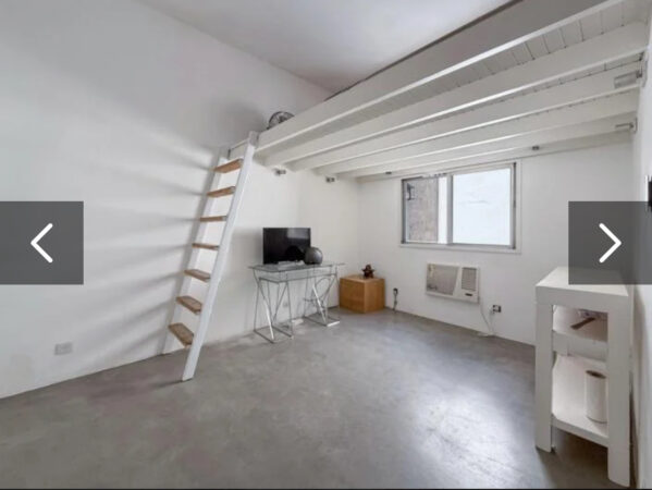 Departamento de 1 ambiente con entre piso