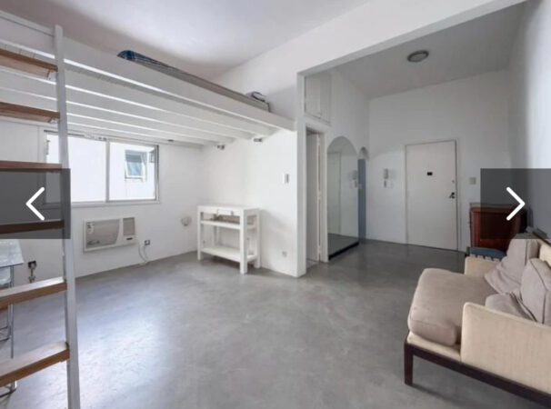 Departamento de 1 ambiente con entre piso