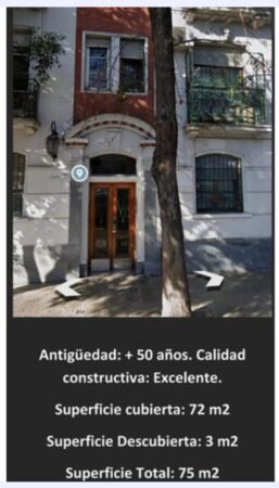 Departamento de 3 ambientes Treinta y tres orientales 260