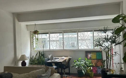 3 ambientes c/dep.- Recoleta – Zona Alto Palermo, Muy Amplio Y Luminoso, 2 Habitaciones Grandes, Super Living