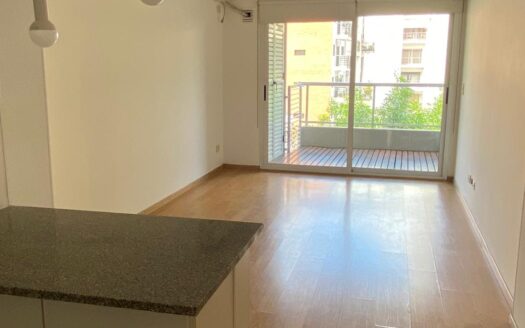 Alquilo 2 ambientes con 2 balcones en Palermo