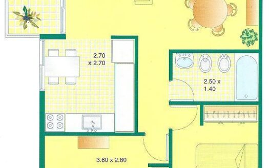 DEPARTAMENTO 3 AMBIENTES CON AMENITIES  1° PISO AL FRENTE | PARQUE CENTENARIO – CABALLITO |  Dueño SIN COMISIÓN.